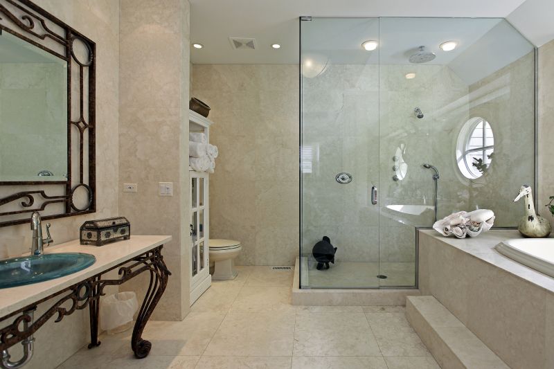 Luxurious Shower Area