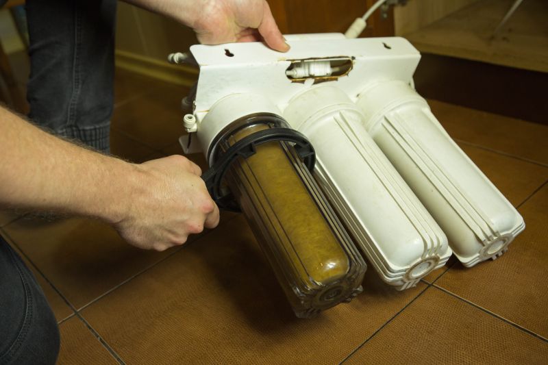 Final Inspection of Water Softener System